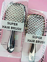 Гребінець продувний CECILIA SUPER HAIR BRUSH (ХРОМ СЕРІЯ)