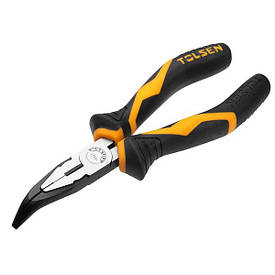 Довгогубці загнуті серія ПРОФІ 160 мм GRIPro TOLSEN