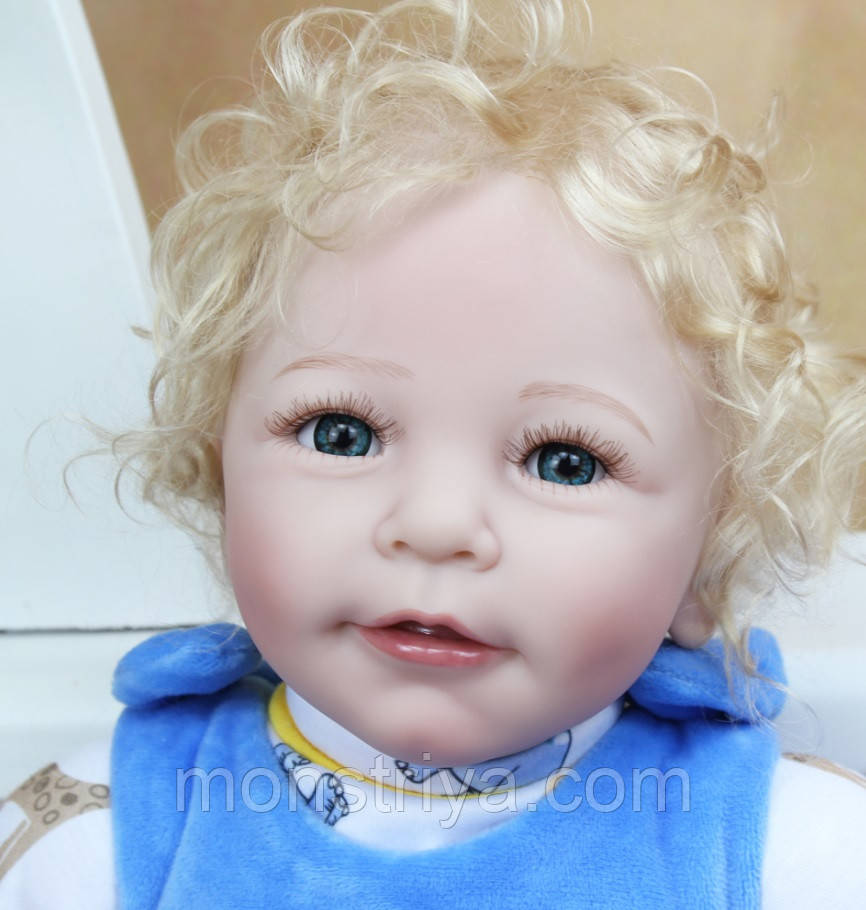 Лялька реборн хлопчик Микитка, 55 см reborn