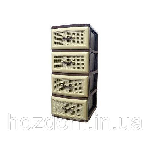 Комод пластиковий Мега XXXL 92х52х40
