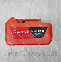 Акумуляторний гайковерт ударний NARVA NCW-21 два Акумулятора, фото 2