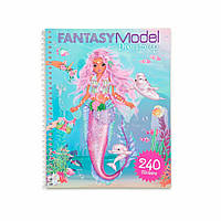 Top Model Альбом с наклейками Одень меня Fantasy Model Dress me up Русалочка (11414)