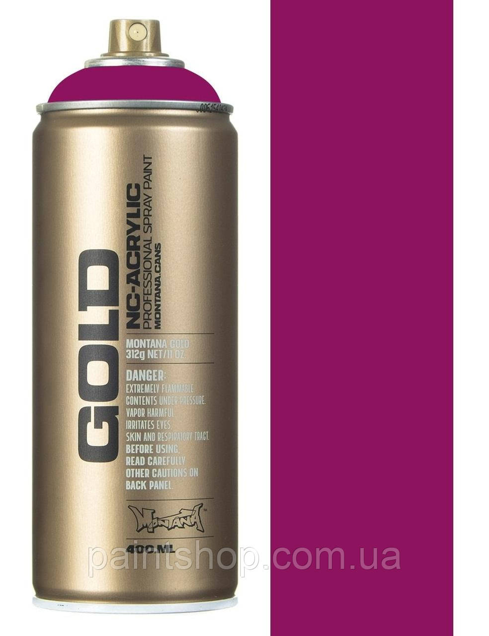 Аерозольна фарба Montana Gold 3150 Cherry Blossom (Темно-малиновий) 400 мл