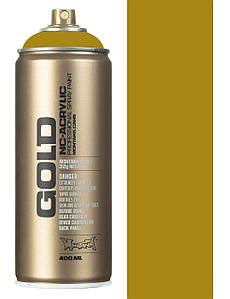 Аерозольна фарба Montana Gold 1060 Mustard (Гірчичний) 400 мл
