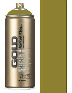 Аерозольна фарба Montana Gold 1140 Papperoni Hot (Зелений) 400 мл