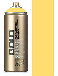 Аерозольна фарба Montana Gold 1200 Pudding (Світло-жовтий) 400 мл