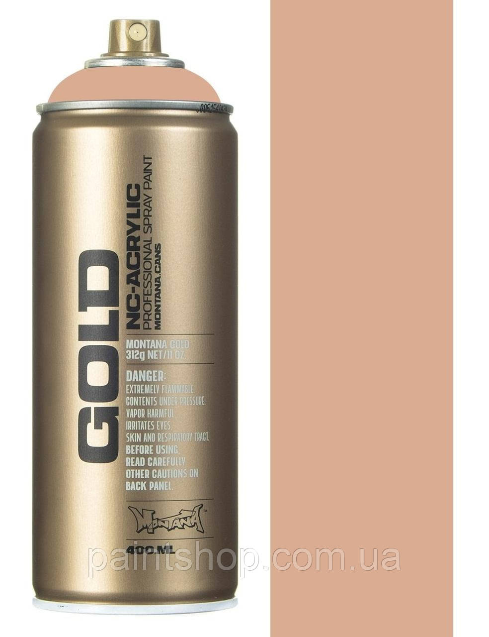 Аерозольна фарба Montana Gold 1430 Make-Up (Бежевий) 400 мл