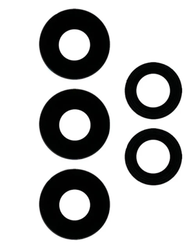 Скло камери для Samsung A725/A726 Galaxy A72/A72 5G 2021, колір чорний