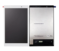 Дисплей (екран) для Lenovo Tab 4 8 TB-8504X LTE/4G / 8504N + тачскрін, білий, з зеленим шлейфом