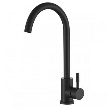 MIXXUS SUS-011 BLACK Змішувач для кухні з нержавіючої сталі чорний