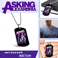 Кулон-жетон Asking Alexandria "Вампір"