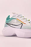 Жіночі кросівки Nike Vista Lite White Turquoise, білі кросівки найк віста лайт, фото 6
