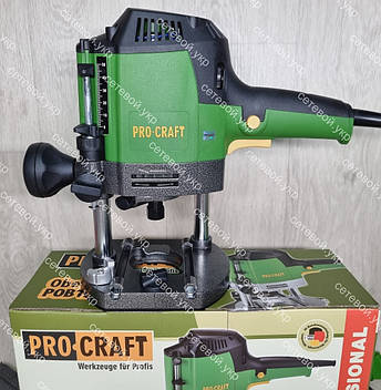 Фрезер однорічний Procraft POB 1200 з набором фрез, фото 1