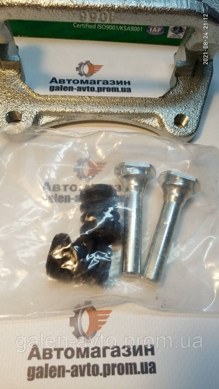 Скоба Суппорта Заднего Лачетти с Направляющими и Пыльниками (Shin Kum ...