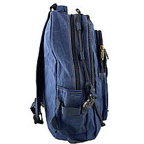 Джинсовий рюкзак Gold Be 32 x 50 x 15 см Синій (gb257/2), фото 3