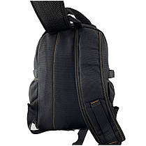 Маленький джинсовий рюкзак Gold Be 24 x 35 x 15 см Чорний (gb1305/1), фото 5