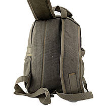 Джинсовий шкільний рюкзак Gold Be 25 x 35 x 15 см Зелений (gbbh002/2), фото 4