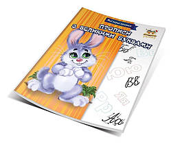 Прописи з великими буквами (Укр) 16,5х21см 16 стор арт.МПП-04