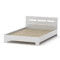 Ліжко 160 з матрацом Стиль німфея альба (білий) Компаніт (164х213х77 см)