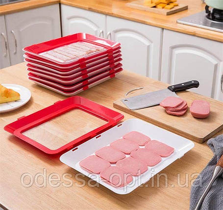 Вакуумний контейнер для їжі VACCUM PLATES, фото 1