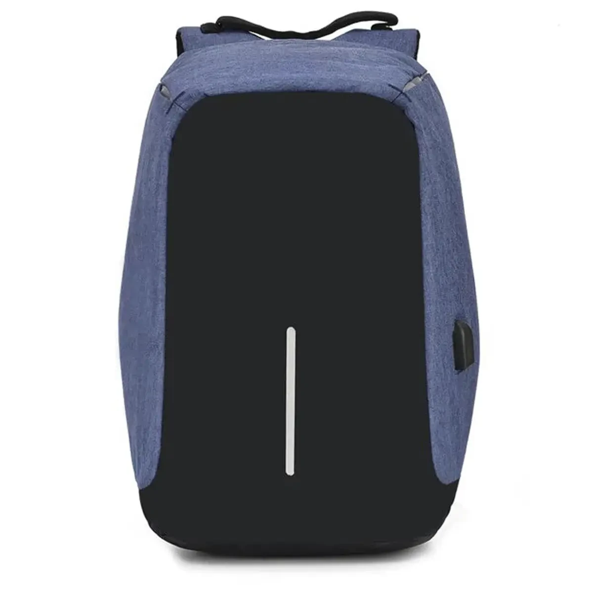 Рюкзак Протикрадій з USB зарядкою, синій