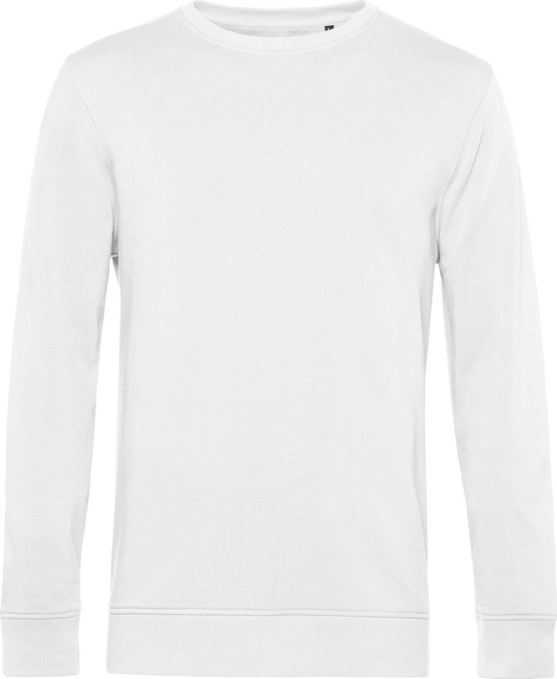 Реглан B&C Organic Crew Neck ( Білий M)