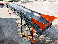 Погрузчик ленточный длина 6 м ширина 500 мм,конвейер, для зерна,для портов