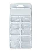 Верхні форми для нарощування нігтів, 100 шт. (Форми для нігтів, для гель лаку, полігель, манікюр, makeup), фото 3