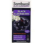 Sambucol, сироп із чорної бузини, оригінальна рецептура, 120 мл (4 рідин та си. унції)