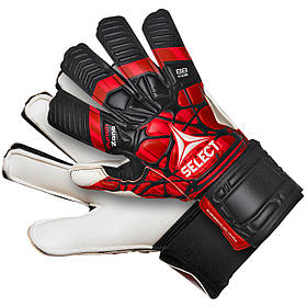 Дитячі воротарські рукавички SELECT GOALKEEPER GLOVES 88 KIDS, (497) чорн/черв р.6