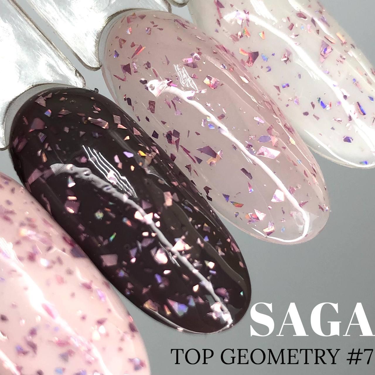 Топ для нігтів Saga Geometry 07, фото 1