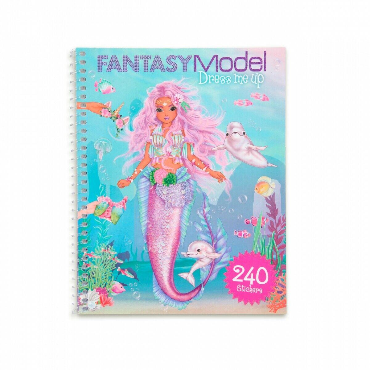 Top Model Альбом для стікерів Одягни мене Fantasy Model Dress me up Русалочка (11414)