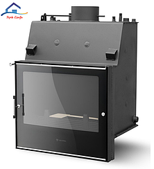 Камінна топка з водяним контуром LECHMA W-190 Standard Lux 19 кВт, 6 мм