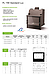 Камінна топка з водяним контуром LECHMA W-190 Standard Lux 8 кВт, 4 мм, фото 8