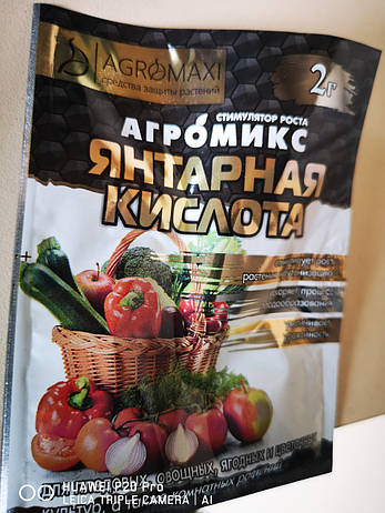 Бурштинова кислота 2 г., фото 3