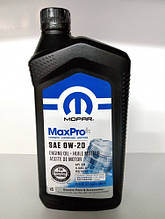 Моторна олива Mopar MaxPro 0W-20 0,946 л