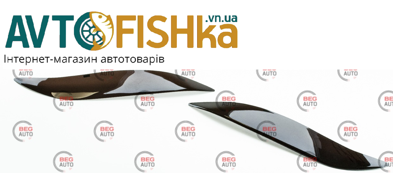 Реснички на фары Chevrolet Аvео ІІІ, Vida (T250) сед 2006-2012 ANV