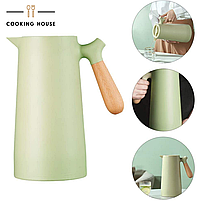 Термос-глечик для гарячих та холодних напоїв, термоглечик 2в1 Cooking House - 1 л, фото 10