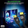 Кабель Vertux VertuLink-150 HDMI 2.1 UltraHD-8K HDR eARC 1.5 м Black (vertulink-150.black), фото 4