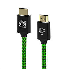 Кабель Vertux VertuLink-150 HDMI 2.1 UltraHD-8K HDR eARC 1.5 м Lasergreen (vertulink-150.lasergreen)