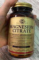 Магній цитрат Солгар Solgar Magnesium Citrate 120 таблеток, фото 2
