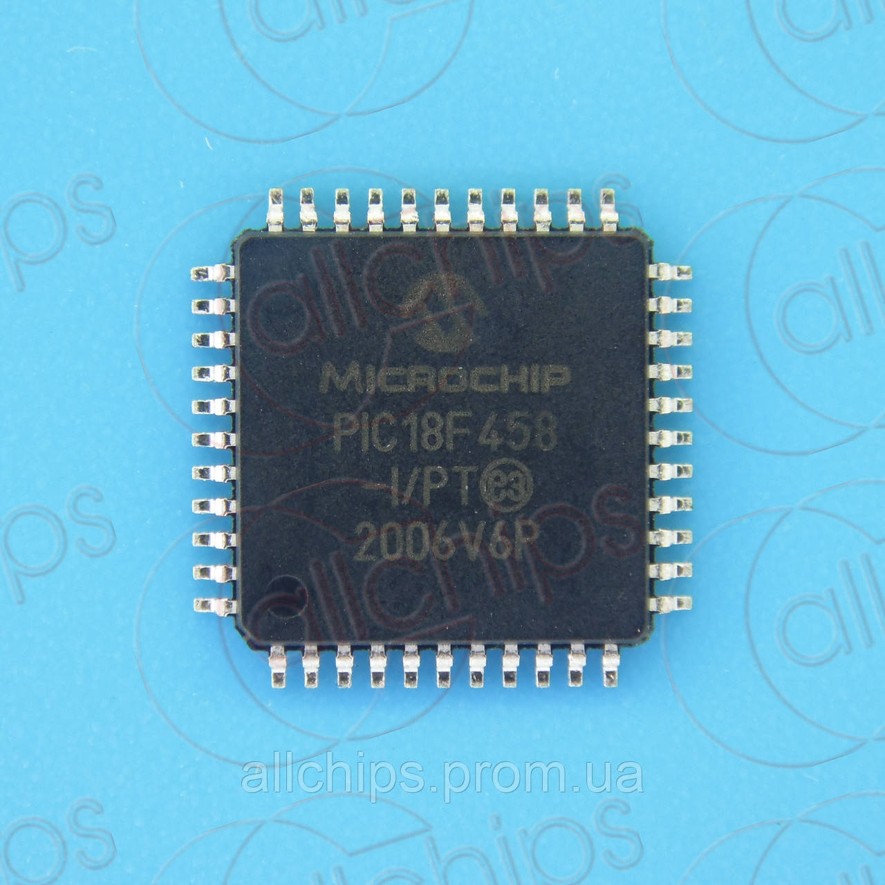 Микроконтроллер 8бит Microchip PIC18F458-I/PT TQFP44 - фото 1 - id-p94230776