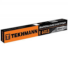 Електроди зварювальні E 6013 Tekhmann d 3мм, 1 кг