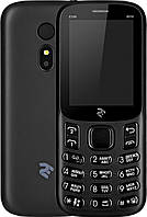 Телефон 2E E240 2019 Black Гарантія 12 місяців