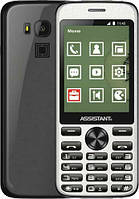 Телефон Assistant AS-204 Black Гарантія 12 місяців