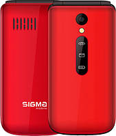 Телефон Sigma X-Style 241 Snap Red Гарантія 12 місяців