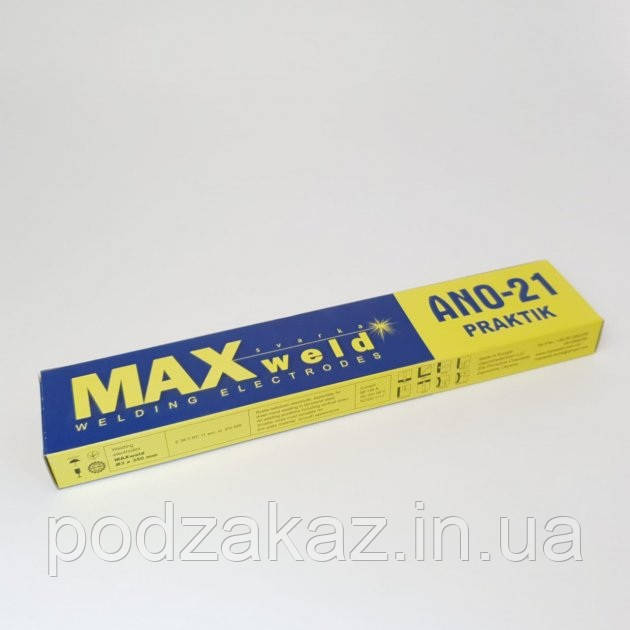 Електроди МАХweld Praktik АНО-21 3 мм 1 кг