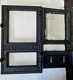 Дверцята для каміна, пічки, барбекю "Фокус", фото 5
