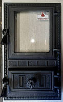 Дверцы для камина, печки, барбекю "Фокус" 295*495