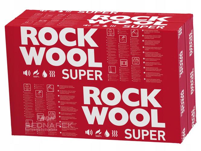 Утеплювач Базальтова вата Rockwool SuperRock 120*1000*610 мм (4,27 м2/пач.)